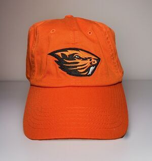 Oregon State Beavers Hat Captivating Headwear OSU Orange Adjustable One Size New